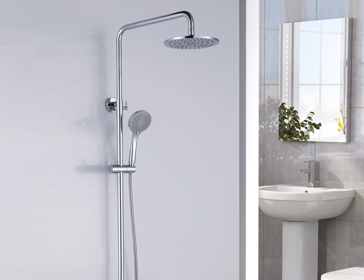 Click here to view / buy the SY-VM107-N Round Cool Touch Thermostatic Riser Shower
